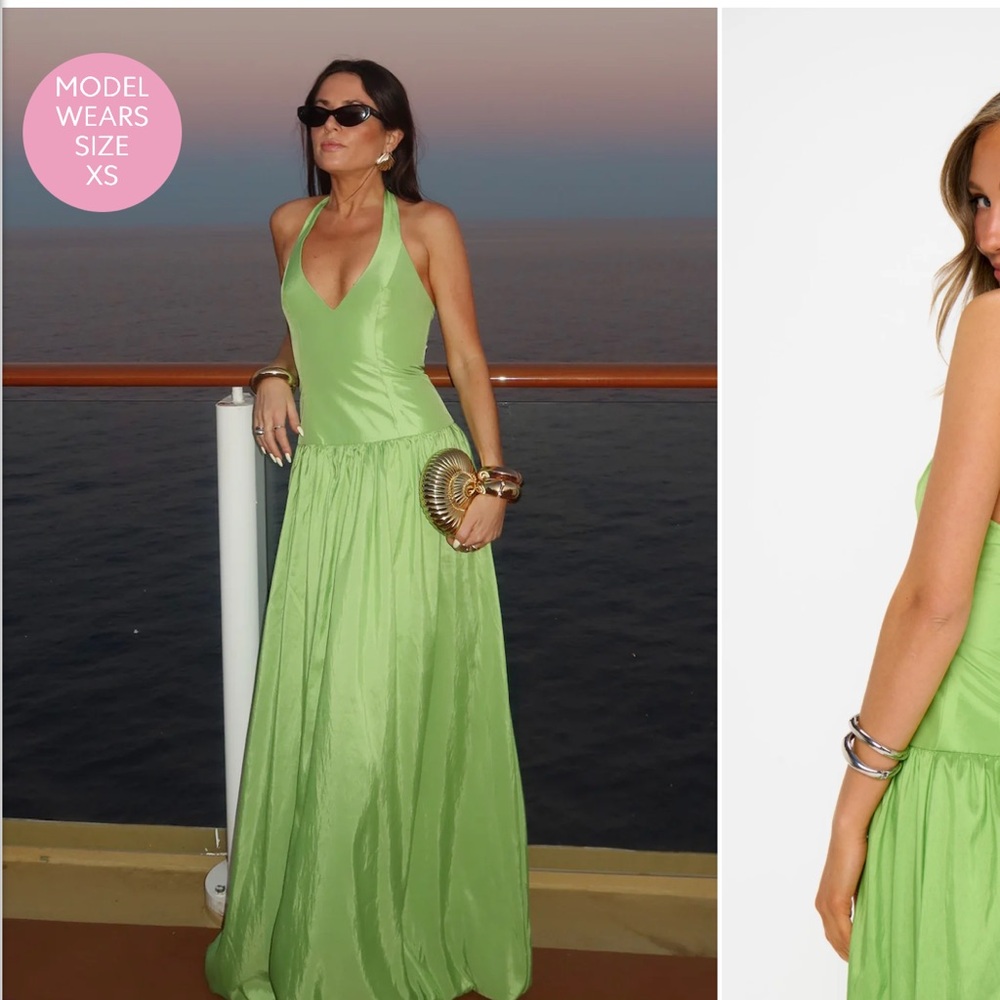 Show me your Mumu Green Dress